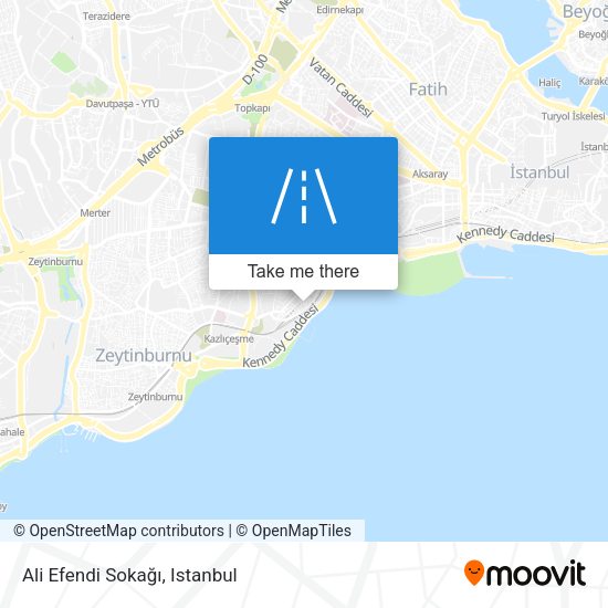 Ali Efendi Sokağı map