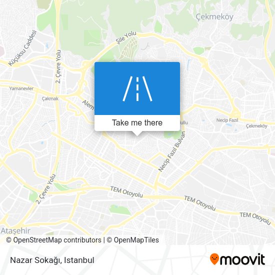 Nazar Sokağı map