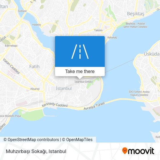 Muhzırbaşı Sokağı map