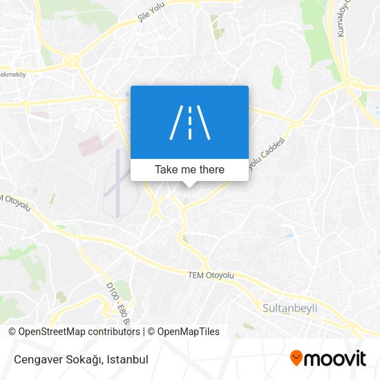 Cengaver Sokağı map
