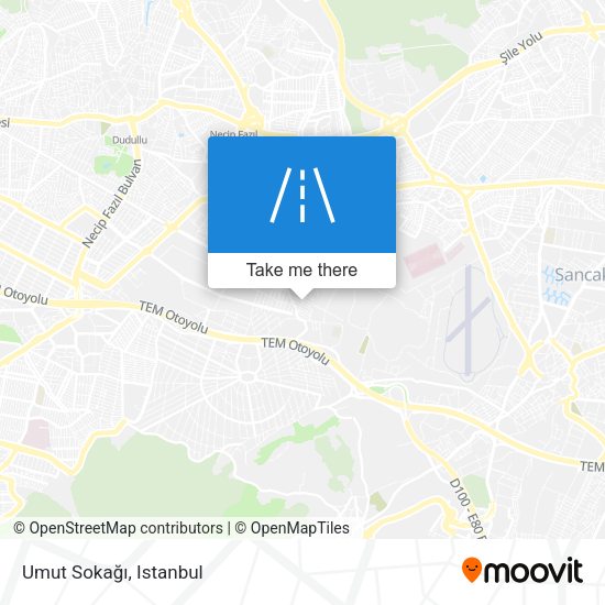 Umut Sokağı map