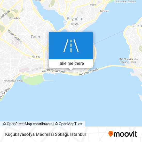 Küçükayasofya Medressi Sokağı map