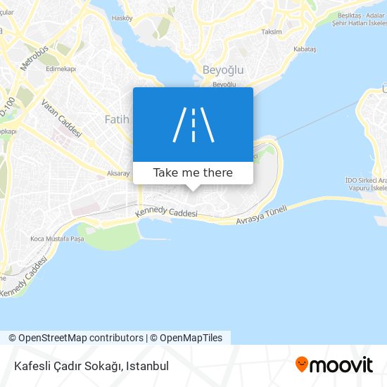 Kafesli Çadır Sokağı map