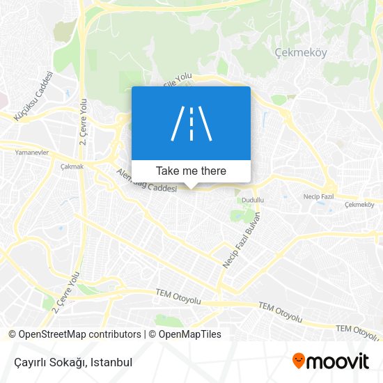 Çayırlı Sokağı map