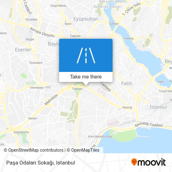 Paşa Odaları Sokağı map