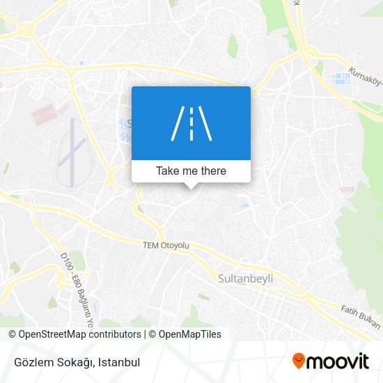 Gözlem Sokağı map