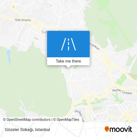 Gözeler Sokağı map