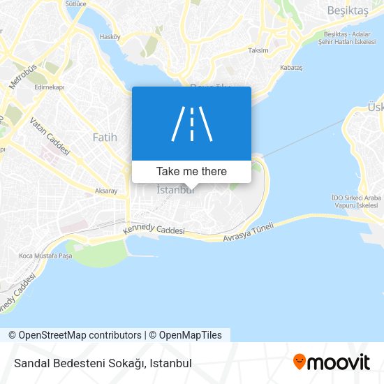 Sandal Bedesteni Sokağı map
