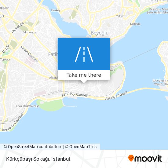 Kürkçübaşı Sokağı map