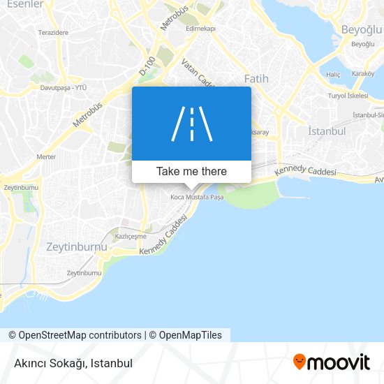 Akıncı Sokağı map