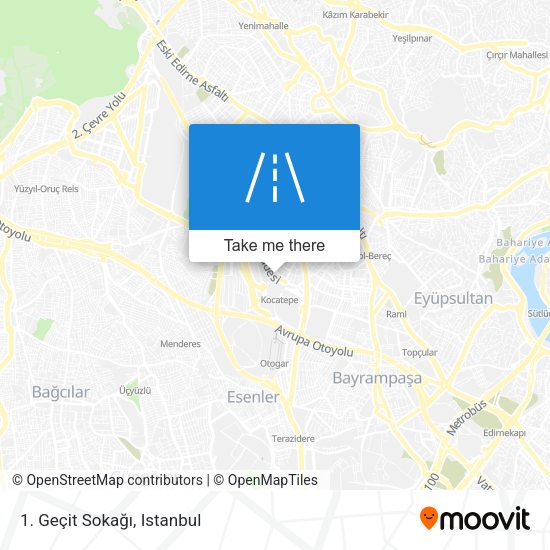 1. Geçit Sokağı map