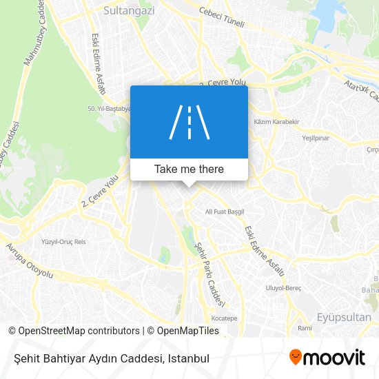 Şehit Bahtiyar Aydın Caddesi map