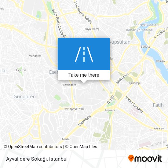 Ayvalıdere Sokağı map