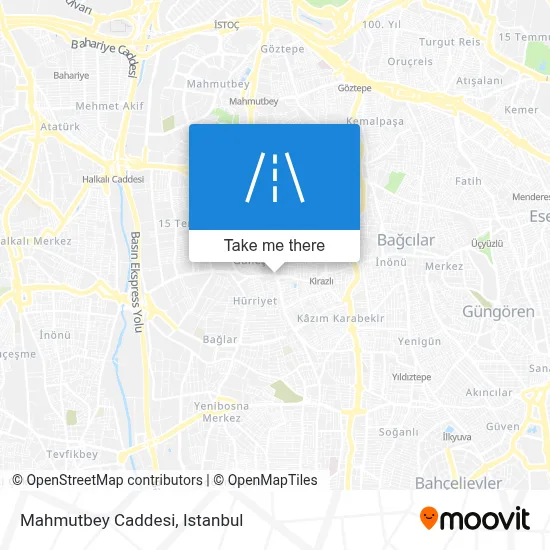 Mahmutbey Caddesi map