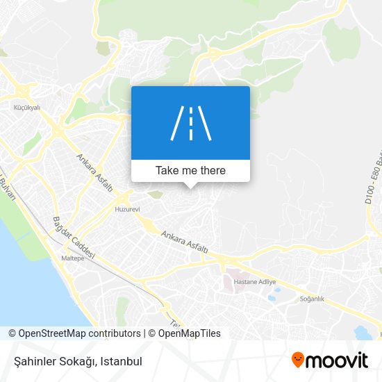 Şahinler Sokağı map
