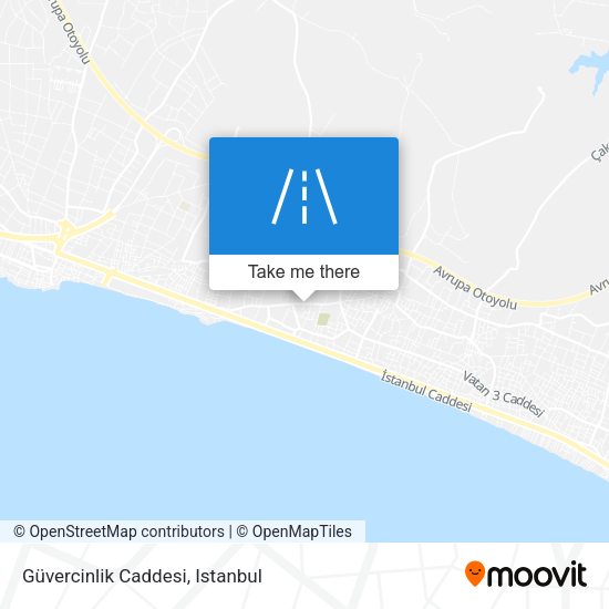 Güvercinlik Caddesi map