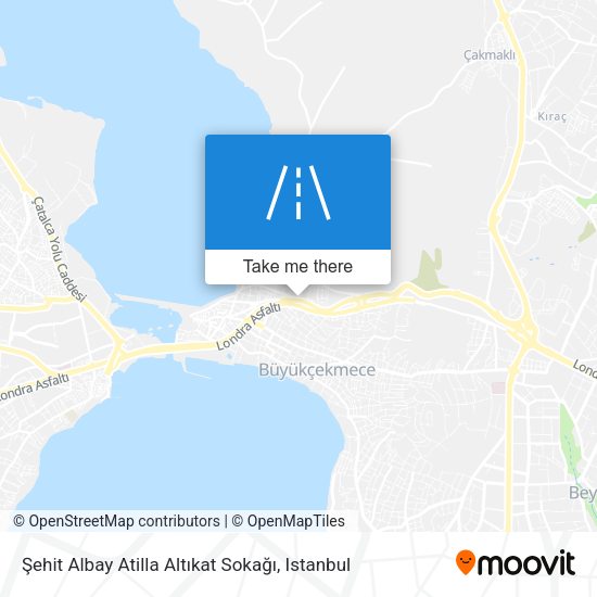 Şehit Albay Atilla Altıkat Sokağı map