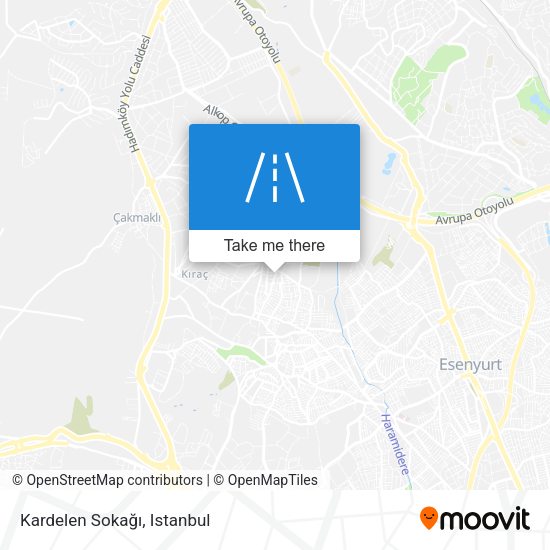 Kardelen Sokağı map