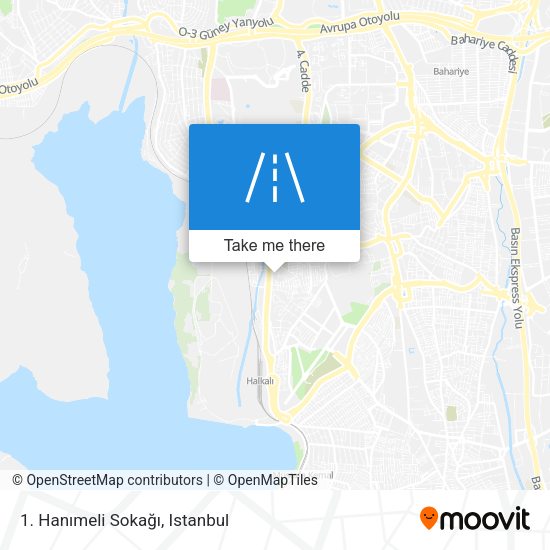 1. Hanımeli Sokağı map