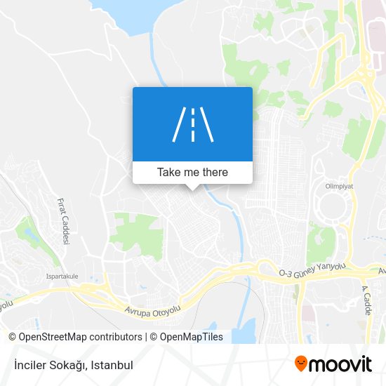 İnciler Sokağı map