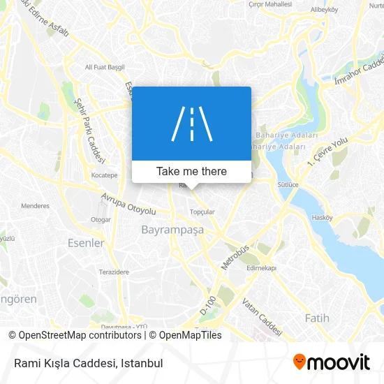 Rami Kışla Caddesi map