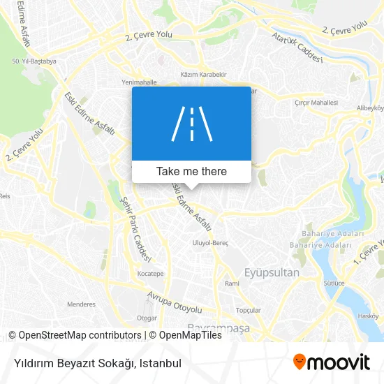 Yıldırım Beyazıt Sokağı map