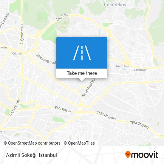 Azimli Sokağı map