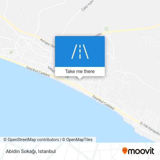 Abidin Sokağı map