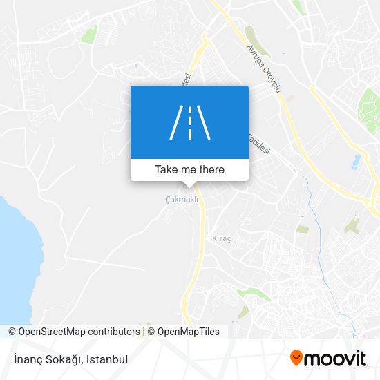 İnanç Sokağı map
