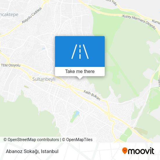 Abanoz Sokağı map