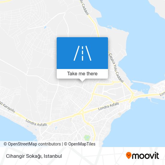 Cihangir Sokağı map