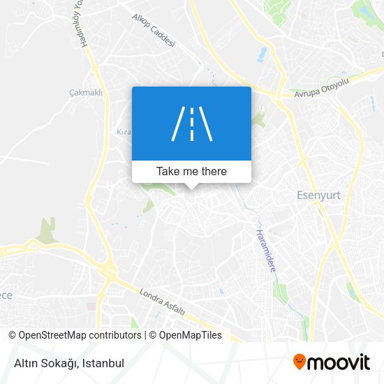 Altın Sokağı map
