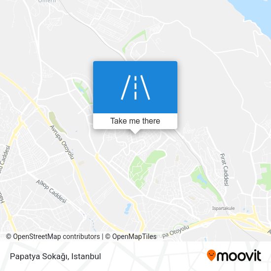 Papatya Sokağı map