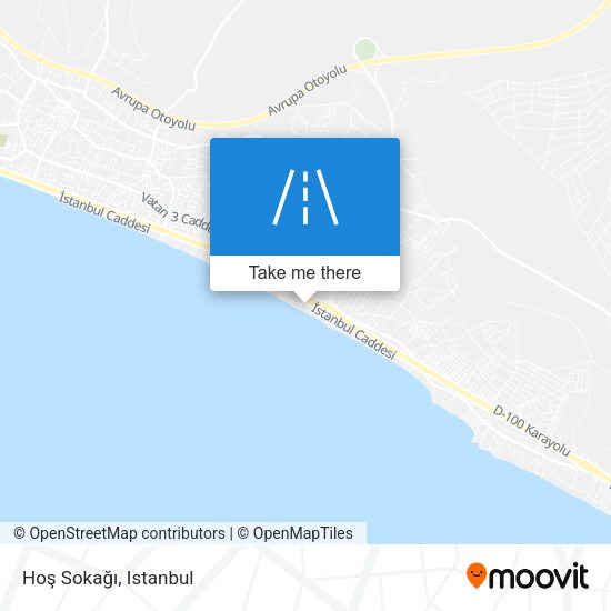 Hoş Sokağı map