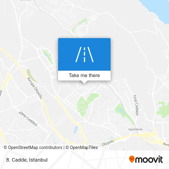8. Cadde map