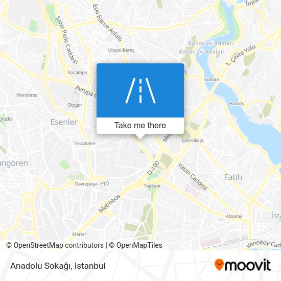 Anadolu Sokağı map