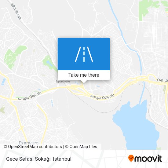 Gece Sefası Sokağı map