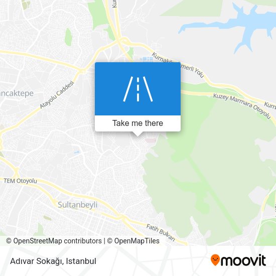 Adıvar Sokağı map
