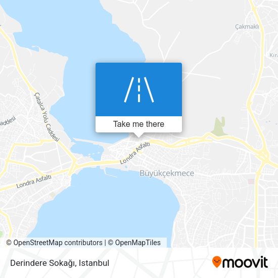 Derindere Sokağı map