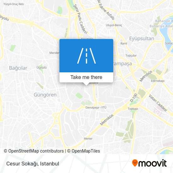 Cesur Sokağı map