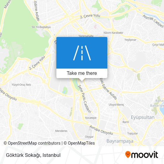 Göktürk Sokağı map