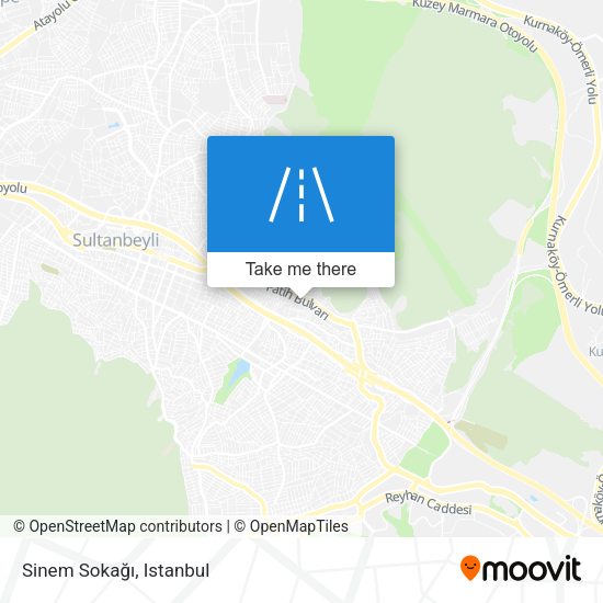 Sinem Sokağı map