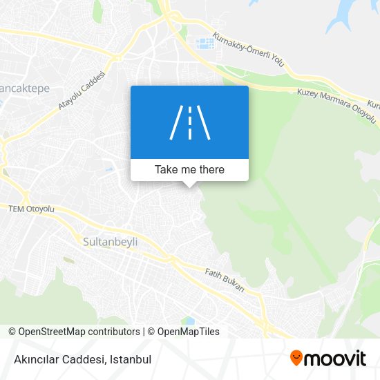 Akıncılar Caddesi map