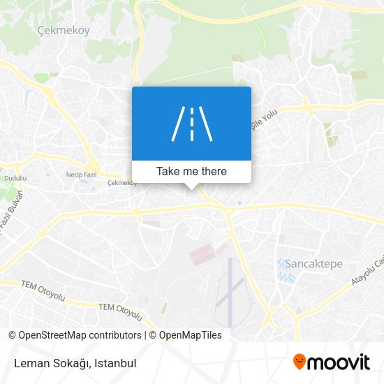 Leman Sokağı map