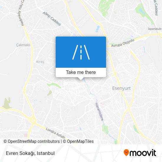 Evren Sokağı map