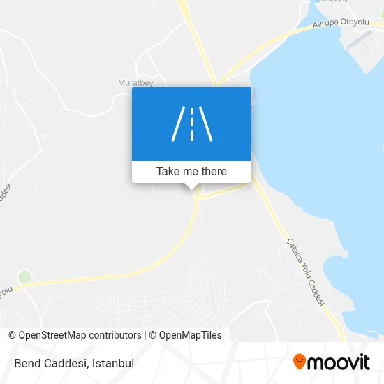 Bend Caddesi map