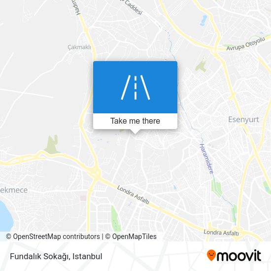 Fundalık Sokağı map