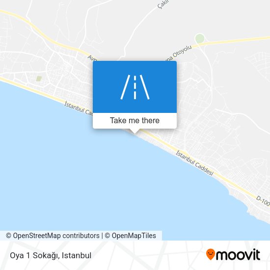 Oya 1 Sokağı map