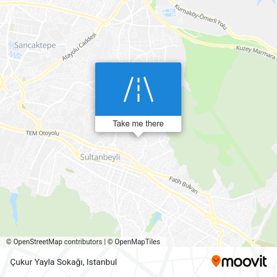 Çukur Yayla Sokağı map