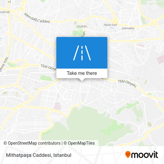 Mithatpaşa Caddesi map